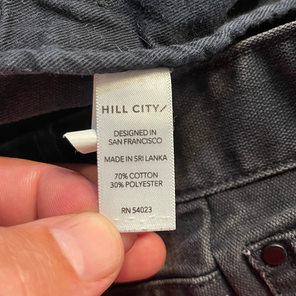 Hill City Mens 6-Pocket Workwear Pant Slim Moonless Night 34x34 396396-01 - Picture 5 of 6